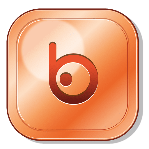 Bing square icon PNG Design