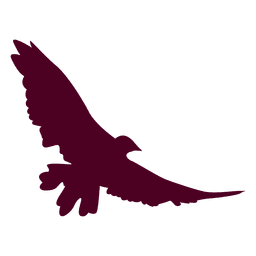 Alas extendidas pájaro vuelo Diseño PNG