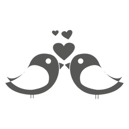 Free Free Love Birds Kissing Svg 681 SVG PNG EPS DXF File