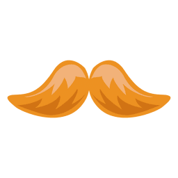 Bigode hipster loira 10 Desenho PNG
