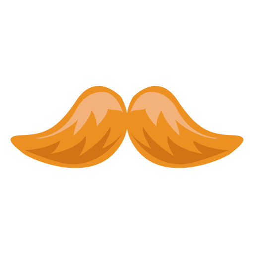 Bigode hipster loira 10 Desenho PNG