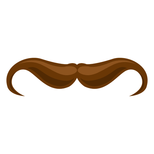 Bigode de hipster loira 11 Desenho PNG