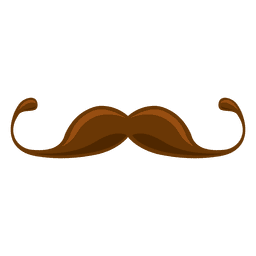 Blonder Hipster-Schnurrbart 5 PNG-Design