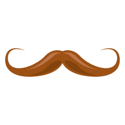 Blonder Hipster-Schnurrbart 6 PNG-Design