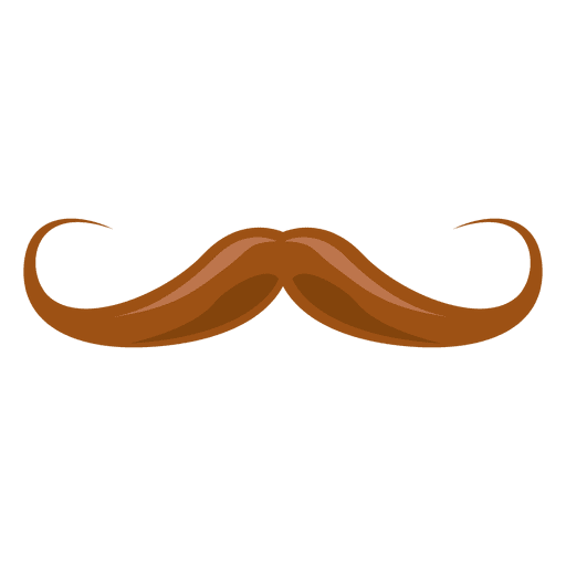 Bigode de hipster loira 6 Desenho PNG