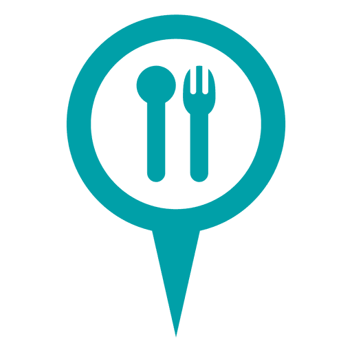 Blue cutlery round bubble Transparent PNG Blue cutlery round bubble Transparent PNG