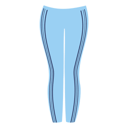 Calça de senhora azul Desenho PNG