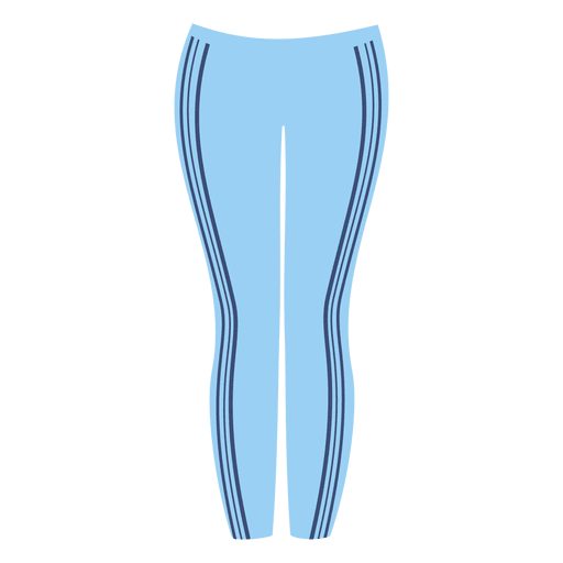 Blaue Damenhose PNG-Design