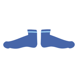 Blue ladies shoe PNG Design
