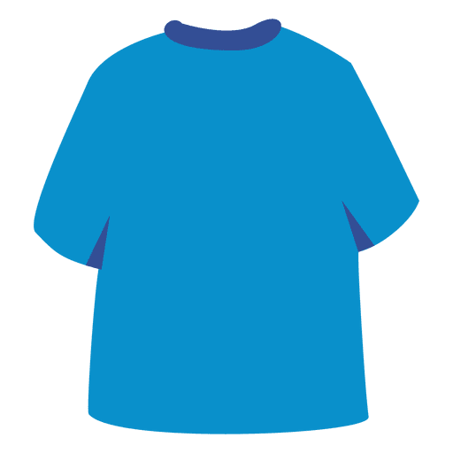 Blue men tshirt back PNG Design