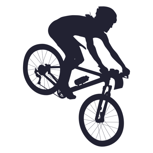 BMX Fahrrad Sport Silhouette PNG-Design