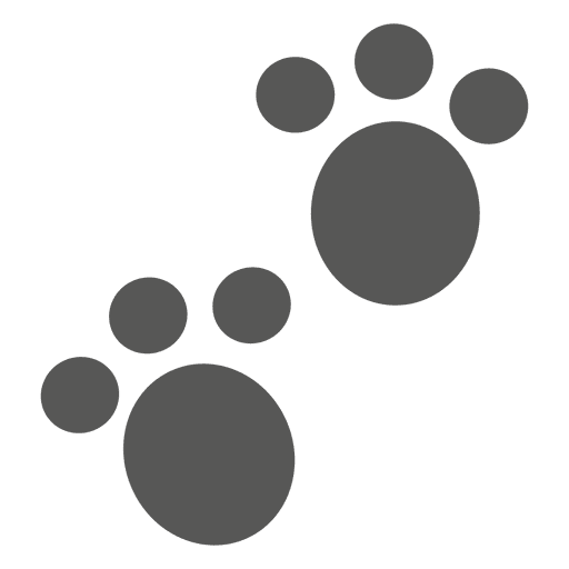 Ícone de pegada Bobcat Desenho PNG