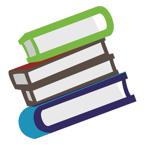 Books side icon PNG Design