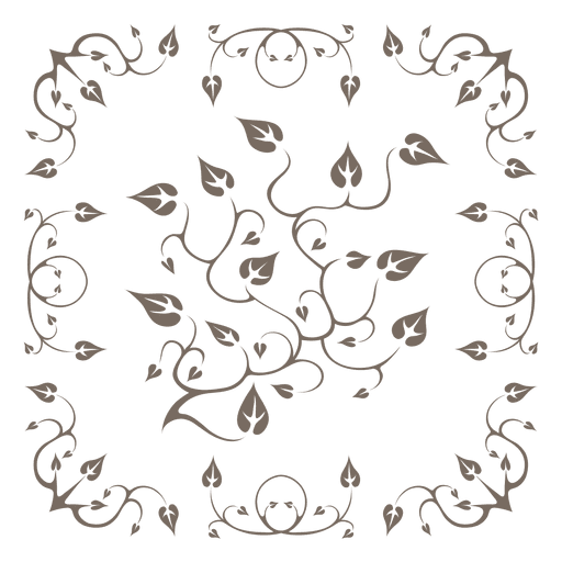 Download Border Decoration Swirling Ornament Inside Transparent Png Svg Vector File