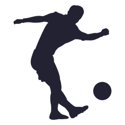 Download Boy Playing Soccer Silhouette Transparent Png Svg Vector