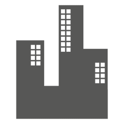 Buildings flat icon