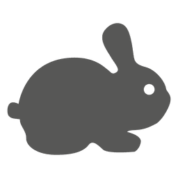 Conejito conejo de pascua icono