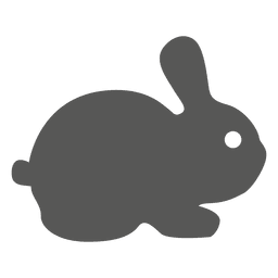 Ícone do coelhinho da Páscoa Desenho PNG