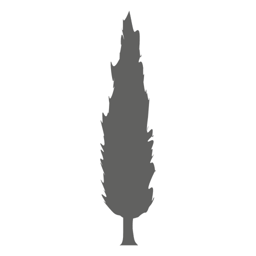 Bush tree silhouette 1 PNG Design
