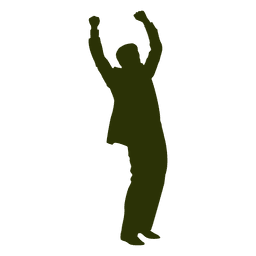Businessman success silhouette 2 PNG Design