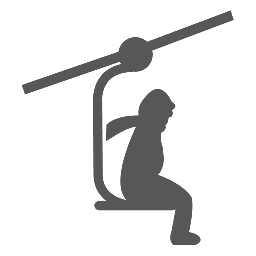 Cable ride icon PNG Design