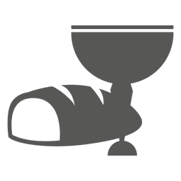 Cake wine glass icon PNG Design