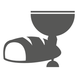 Icono de copa de vino pastel Transparent PNG