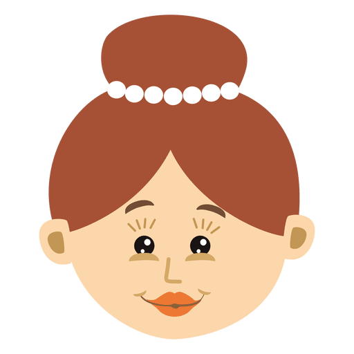 Download Cartoon female head - Transparent PNG & SVG vector file