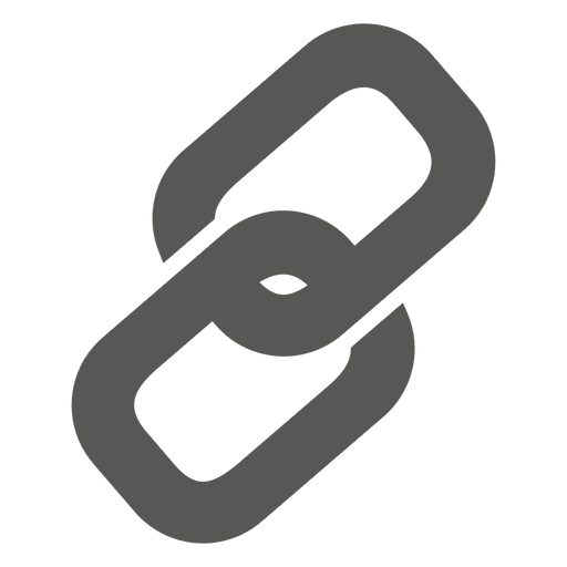 Icono de pieza de cadena Diseño PNG