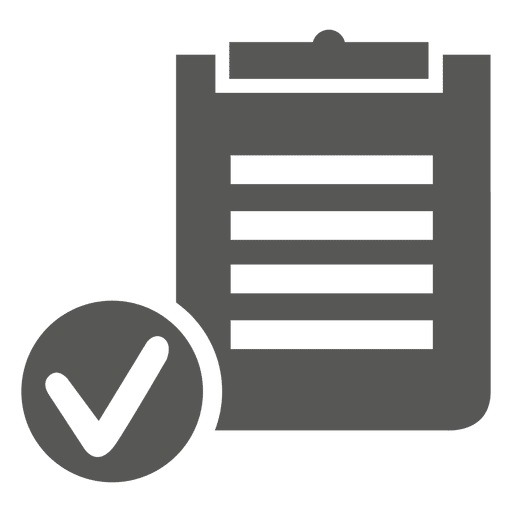 Checklist board icon PNG Design