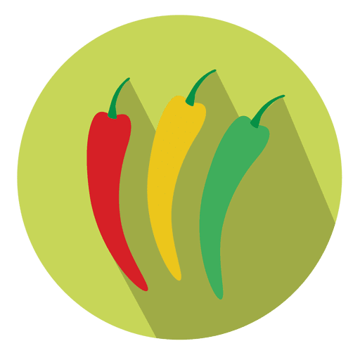 Chili-Pfeffer-Symbol PNG-Design
