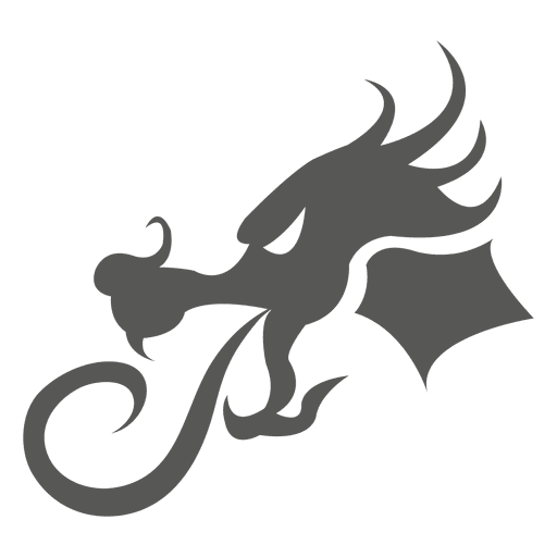 Chinese dragon head icon