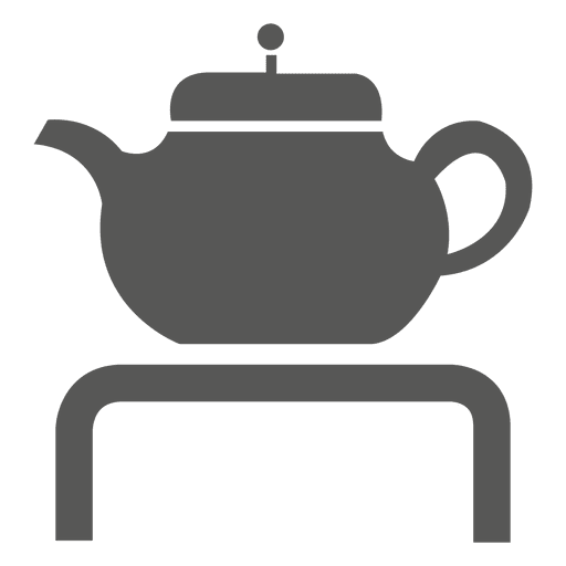 Ícone de chaleira de chá chinesa Desenho PNG