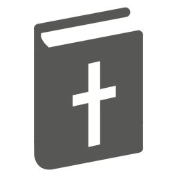 Christian bible book icon PNG Design