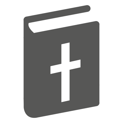 Christliche Bibelbuchikone PNG-Design