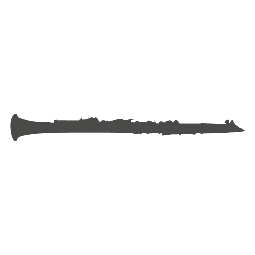 silueta clarinete - Descargar PNG/SVG transparente