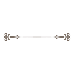 Klassischer dekorativer Teiler PNG-Design