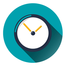 Icono de círculo de reloj Diseño PNG