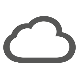 Cloud outline icon