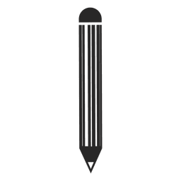 Lápiz de barras de código Diseño PNG