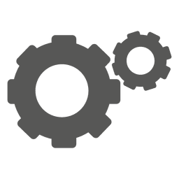 Zahnradsymbol PNG-Design