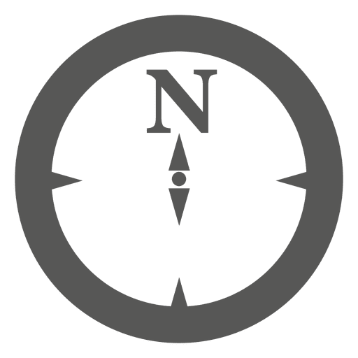 Kompass-Symbol PNG-Design