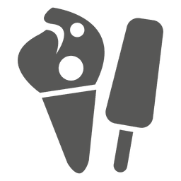 Cone icecream icon PNG Design