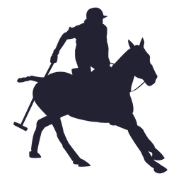 Silueta rodeo vaquero Diseño PNG