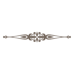 Kreativer Verzierung wirbelt Teiler PNG-Design