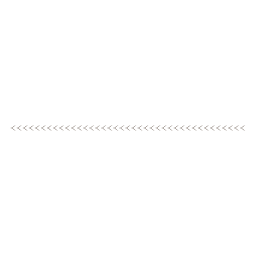 Curved arrowhead decorative divider - Transparent PNG &amp; SVG vector file