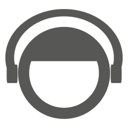Icono de disparo en la cabeza del agente del cliente Diseño PNG