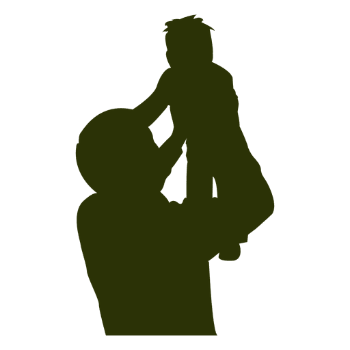Dad son playing - Transparent PNG & SVG vector file