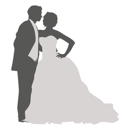 Download Wedding Silhouettes Png Svg Transparent Background To Download