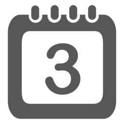 Date on calendar icon PNG Design Transparent PNG